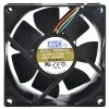 AVC F8025B24U 24V 0.30A 4 Wires Ball Bearing Axial Fan
