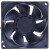 Sanyo 9G0812G1D03 12V 1.1A 3 Wires Axial Cooling Fan