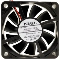 NMB 06015SS-12M-BL 12V 0.14A 3 Wires Axial Cooling Fan