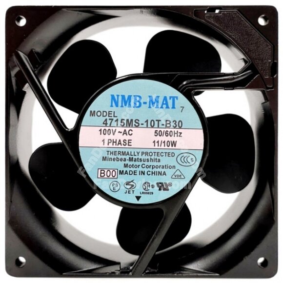 NMB-MAT 4715MS-10T-B30 100V 11/10W Axial Cooling Fan