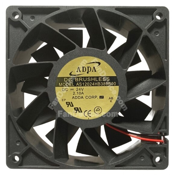ADDA AS12024HB389B00 24V 2.10A 2 / 3 / 4 Wires Cooling Fan