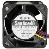 Sanyo 9PH0412P3K053 12V 0.5A 4 Wires Axial Cooling Fan