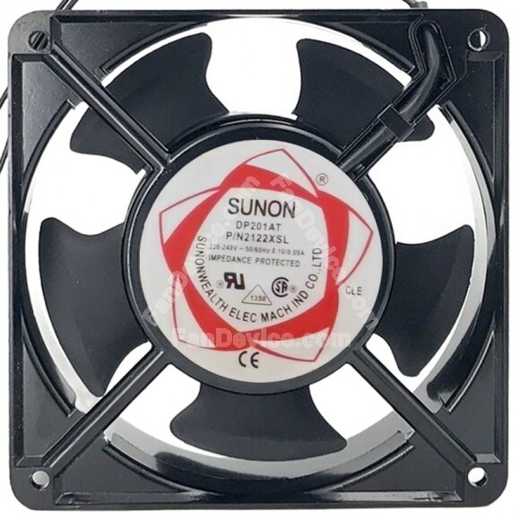 Sunon 2122XSL 220-240V 0.10/0.09A 2 Wires Axial Cooling Fan