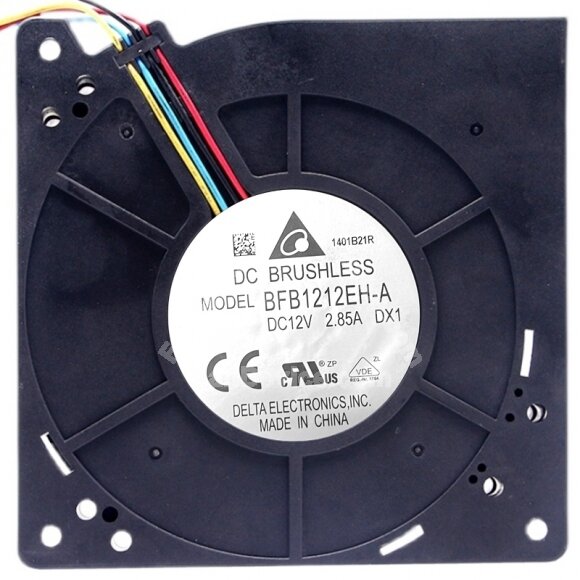Delta BFB1212EH-A 12V 2.85A 2 / 3 / 4 Wires Blower Cooling Fan
