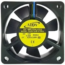 ADDA AD0612HB-A7BGL 12V 0.23A 4 Wires DC Brushless PWM Cooling Fan