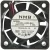 NMB 1604KL-05W-B50 DC 24V 0.08A 2 Wires Axial Cooling Fan