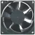 ADDA AD0812HB-F73 12V 0.38A DC Brushless 3 Wires Axial Cooling Fan