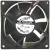 ADDA AD0812HB-F73 12V 0.38A DC Brushless 3 Wires Axial Cooling Fan