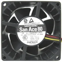 Sanyo 9G0848P1H03 DC 48V 0.26A 12.48W 4 Wires Axial Cooling Fan