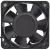 Protechnic MGT6012LR-O25 HF DC 12V 0.11A 3 Wires Axial Cooling Fan