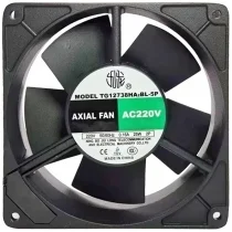 JIULONG TG12738HA2BL-5P AC 220V 0.16A 25W 2 Wires Cooling Fan