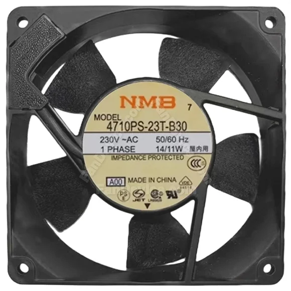 NMB 4710PS-23T-B30 230V 14/11W Impedance Protected 1 PHASE Cooling Fan