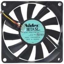 Nidec D08R-12TM 03A DC 12V 0.12A 3 Wires Axial Cooling Fan