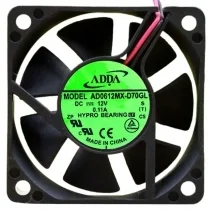 ADDA AD0612MX-D70GL 12V 0.11A 2 Wires HYPRO Bearing Cooling Fan