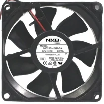 NMB 08025SA-24R-EA DC 24V 0.22A 2 / 3 Wires Axial Cooling Fan