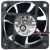 Magic MGA6024YR-O25 DC 24V 0.20A 2 Wires Axial Cooling Fan