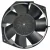 STYLE FAN S15D10-MK 100V 33/30W Impedance Protected Ball Bearing Cooling Fan