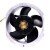 Sanyo Denki 109E5724H501 DC 24V 0.58A 2 Wires Axial Cooling Fan