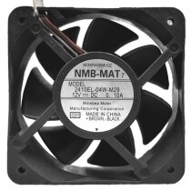 NMB-MAT 2410EL-04W-M29 DC 12V 0.10A 3 Wires Axial Cooling Fan