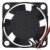 YOUNG LIN DFB251012M DC 12V 0.8W 2 Wires Brushless Axial Cooling Fan