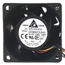 Delta GFB0612UHU DC 12V 3.60A 6076 Brushless Axial Cooling Fan