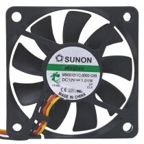 Sunon Maglev MB60101V2-0000-G99 DC 12V 1.01W 2 Wires / 3 Wires Axial Cooling Fan