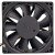 Protechnic MGT8012XB-O25 DC 12V 0.39A 3 Wires Axial Cooling Fan