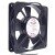 MIN QUAN MQ12025HBL1 AC 110V 0.10A 2 Wires Axial Cooling Fan