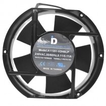 Daing A17251-V2HBLP AC 230V 0.11/0.11A 2 Wires Axial Cooling Fan