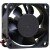 UTEC AT6025L-12H2B ND1 DC 12V 160mA 2 Wires 4500RPM Axial Cooling Fan