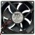 Nidec D09A-24PU DC 24V 0.14A 2 Wires Axial Cooling Fan