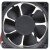 Sunon EEC0384B3-0000-A99 DC 48V 3.3W 2 Wires Axial Cooling Fan