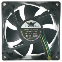 DONGWEIFENG EFB-08E12H-P2 DC 12V 0.35A 4 Wires PWM Axial Cooling Fan