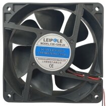 LEIPOLE F2E-120S-24 DC 24V 0.30A 7.2W Sleeve Bearing Axial Cooling Fan