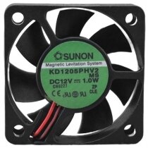 Sunon KD1205PHV2 DC 12V 1.0W 2 Wires / 3 Wires Axial Cooling Fan