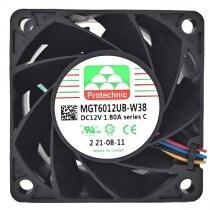 Protechnic MGT6012UB-W38 DC 12V 1.80A PWM 14000RPM Axial Cooling Fan