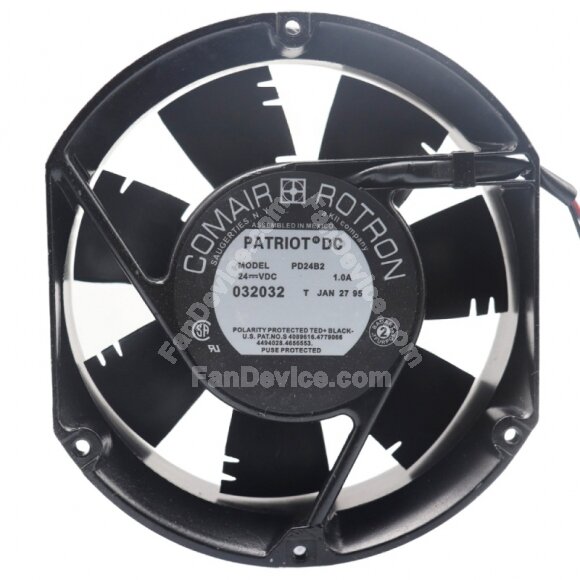 COMAIR ROTRON PD24B2 DC 24V 1.0A 3 Wires Axial Cooling Fan