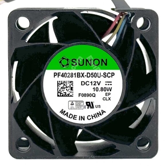 Sunon PF40281BX-D50U-SCP DC 12V 10.8W 4 Wires Axial Cooling Fan