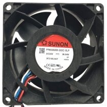 Sunon PF80382BX-Q03C-SLP DC 24V 38.64W 2 / 3 / 4 Wires Axial Cooling Fan