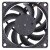 Foxconn PVA070E12Q DC 12V 0.25A 2 Wires DC Brushless Axial Cooling Fan