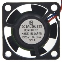 Panasonic UDQFBFM21 5V 0.06A 2 Wires DC Brushless Axial Cooling Fan