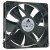 Delta WFA1224M DC 24V 0.25A 2 Wires DC Brushless Axial Cooling Fan