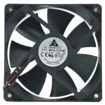 Delta WFA1224M DC 24V 0.25A 2 Wires DC Brushless Axial Cooling Fan