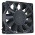 YM YM2412PMZB1 24V 0.75A 2 Wires DC Brushless Axial Cooling Fan