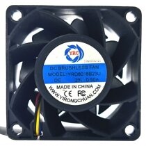 YRC YRD6038B23U 23V 0.50A 2 Wires / 4 Wires DC Brushless Axial Cooling Fan