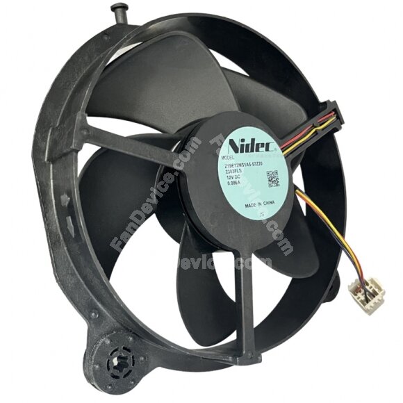 Nidec Z19E12MS1A5-57Z20 DC 12V 0.086A Axial Cooling Fan