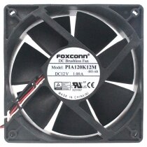 Foxconn PIA120K12M 12V 1.00A 3 Wires DC Brushless Axial Cooling Fan