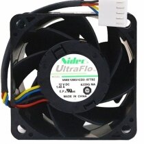 Nidec UltraFlo V60E12BS1CD3-07T02 DC 12V 1.40A 4 Wires PWM Axial Fan