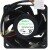 Nidec UltraFlo V60E12BS1CD3-07T02 DC 12V 1.40A 4 Wires PWM Axial Fan