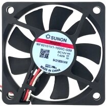 Sunon MF60101V1-1000C-G99 DC 12V 1.42W 2 / 3 Wires Axial Cooling Fan
